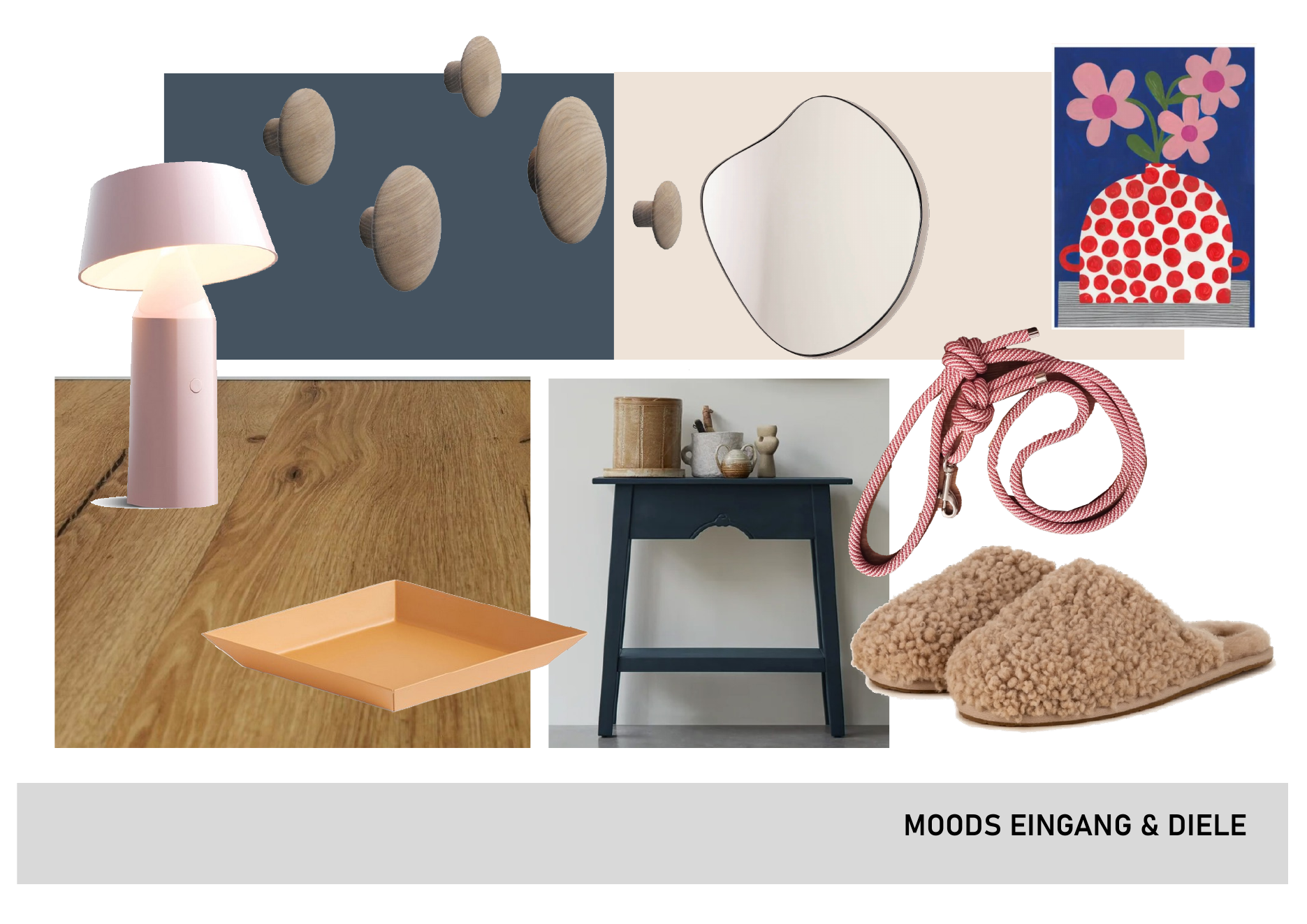 Moodboard Eingang und Diele